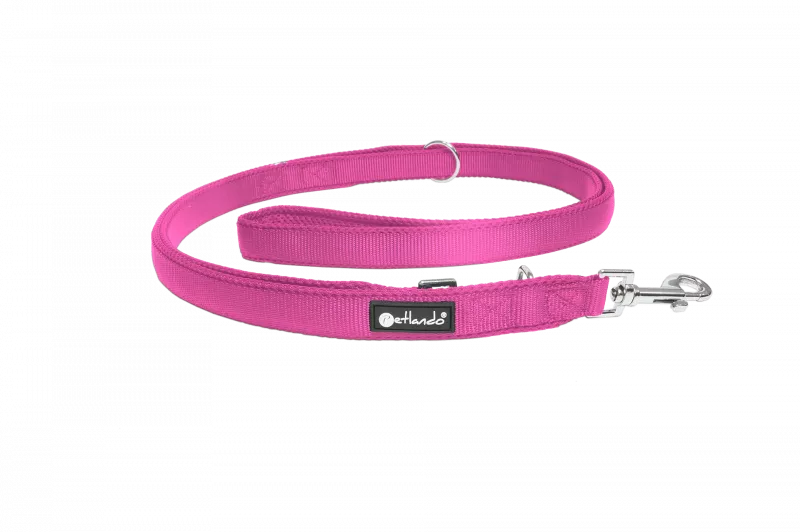 Mesh verstellbare Führleine S fuchsia